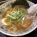 【にぼらや】熊本で飲んだ後のシメにおすすめ！あっさり魚介系ラーメンならココ！『にぼらや』の絶品煮干しラーメンは１度で２度おいしい！熊本市中央区新市街・下通り